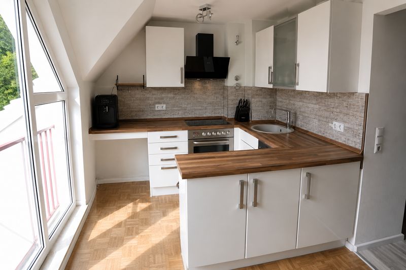 3-Zimmer Dachgeschoss-Maisonette mit 2 Bädern und Südwest-Balkon